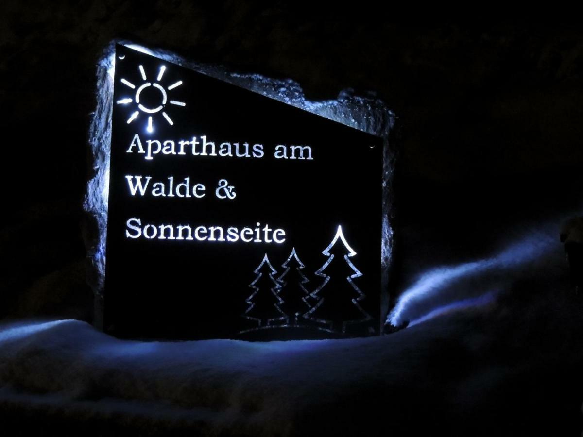 Aparthaus Am Walde & Appartement Sonnenseite Bartholomäberg Eksteriør bilde